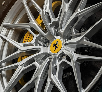 Фото дисков Anrky S1-X1 на Ferrari 812