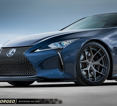 Фото дисков BC Forged HCS21 на Lexus LC 500