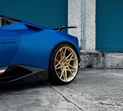 Фото дисков Anrky S1-X2 на Lamborghini Huracan