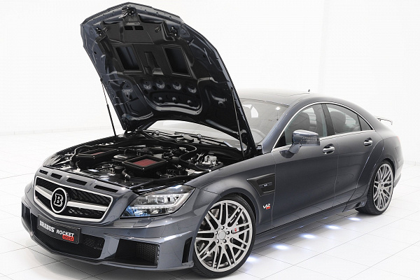 Фото дисков BRABUS Monoblock F Глянцевый графит на Mercedes-Benz CLS (C218)