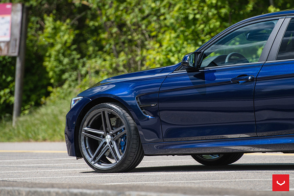 Фото дисков Vossen VFS-5 Глянцевый графит на BMW 3/M3 (F3x/F80)