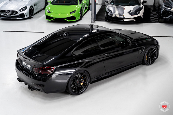 Фото дисков Vossen EVO-4 Черный глянец на BMW 4/M4 (F32/F82)