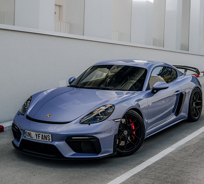 Фото дисков Brixton Forged PF7-RS на Porsche Cayman III