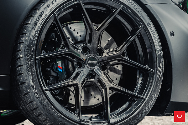 Фото дисков Vossen HF-5 Черный глянец на BMW 5/M5 (G60/G90)