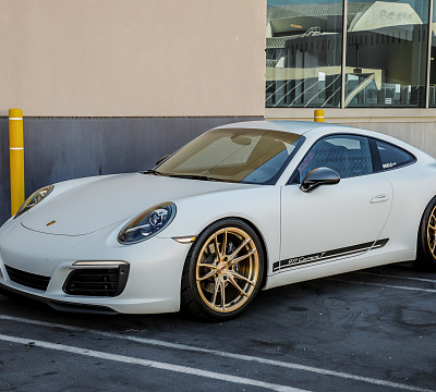 Фото дисков Vossen S17-06 на Porsche 911 VII