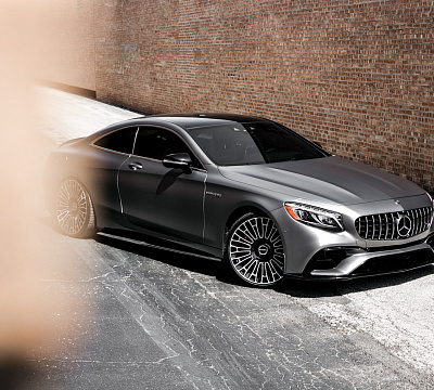Фото дисков Brixton Forged LX01 на Mercedes-Benz S-Class (W222, C217)