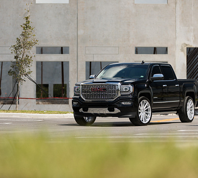 Фото дисков Vossen HF6-1 на GMC Sierra III