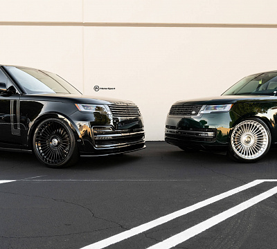 Фото дисков HRE L109M на Land Rover Range Rover V