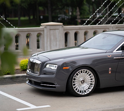 Фото дисков Brixton Forged LX07 на Rolls-Royce Wraith