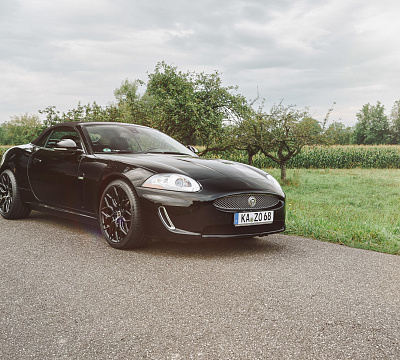 Фото дисков Vossen HF-2 на Jaguar XKR II