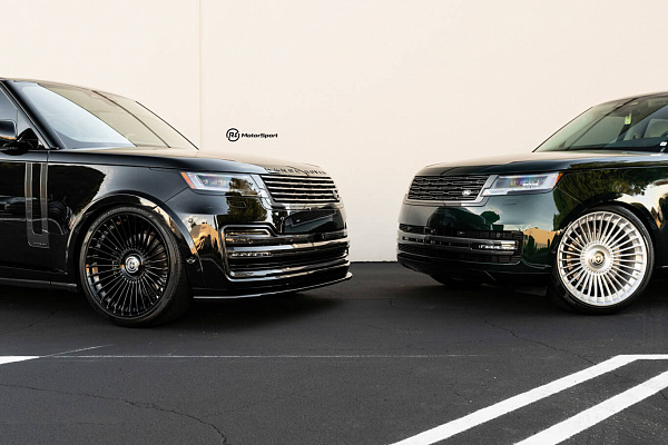 Фото дисков HRE L109M Глянцевый лак на Land Rover Range Rover V