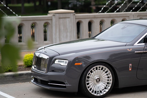Фото дисков Brixton Forged LX07 Алмазная проточка на Rolls-Royce Wraith