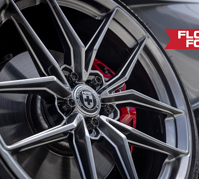 Фото дисков HRE FF21 на Toyota Supra A90