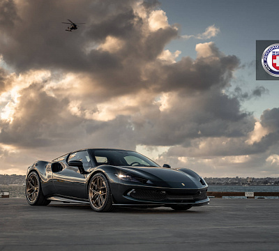 Фото дисков HRE R101 Lightweight на Ferrari 296