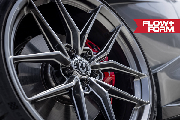 Фото дисков HRE FF21 Глянцевый темный лак на Toyota Supra A90