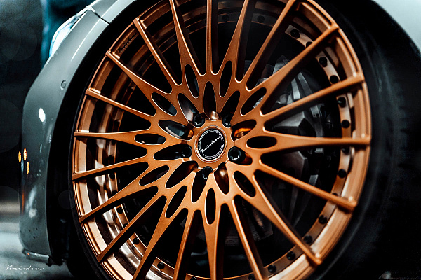 Фото дисков Brixton Forged HS1 Сатиновая медь на BMW 7 (G11/G12)