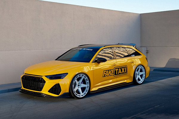 Фото дисков Brixton Forged TR05 AERO1 Белый глянец на Audi A/RS 6 (C8)