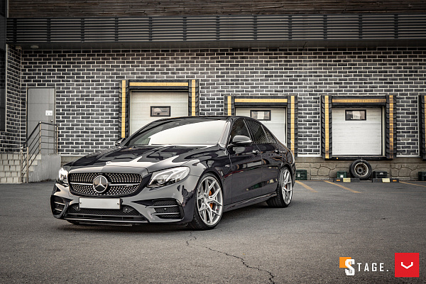 Фото дисков Vossen HF-5 Серебро на Mercedes-Benz E-Class (W213, S213, C238)