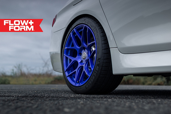 Фото дисков HRE FF01 Синий глянец на BMW 5/M5 (F10)