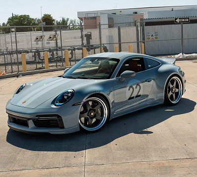 Фото дисков HRE 527 на Porsche 911 VIII