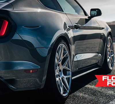 Фото дисков HRE FF01 на Ford Mustang VI