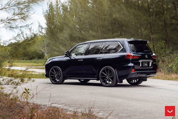 Фото дисков Vossen HF-3 Глянцевый темный лак на Lexus LX III