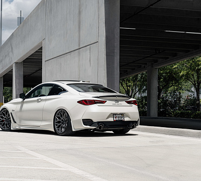 Фото дисков Vossen HF-2 на Infiniti Q60 II
