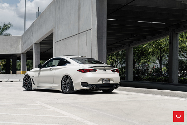 Фото дисков Vossen HF-2 Сатиновый графит на Infiniti Q60 II