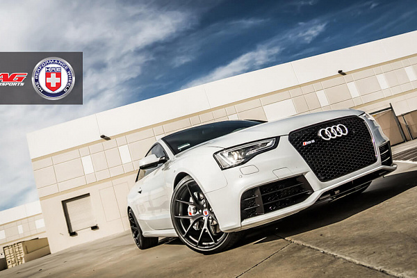 Фото дисков HRE P101 Черный сатин на Audi A/S/RS 5 (8T)