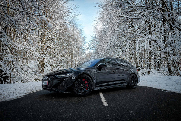 Фото дисков HRE FF10 Черный сатин на Audi A/RS 6 (C8)