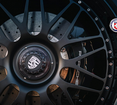 Фото дисков HRE 540C на Porsche 911 VII