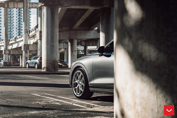 Фото дисков Vossen HF-5 Серебро на Genesis GV70