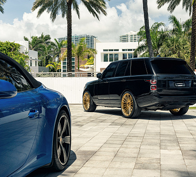 Фото дисков Vossen S17-04 на Land Rover Range Rover IV
