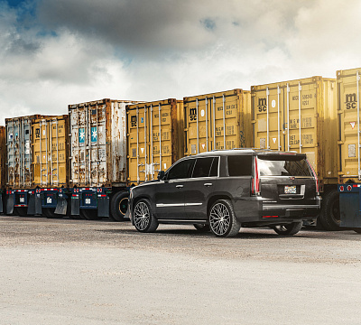 Фото дисков Vossen HF6-3 на Cadillac Escalade IV