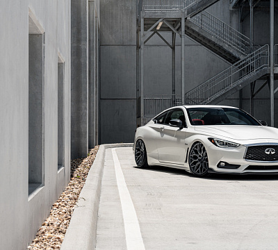 Фото дисков Vossen HF-2 на Infiniti Q60 II