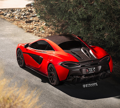 Фото дисков Strasse Wheels SM5R Deep Concave Monoblock на McLaren 570S