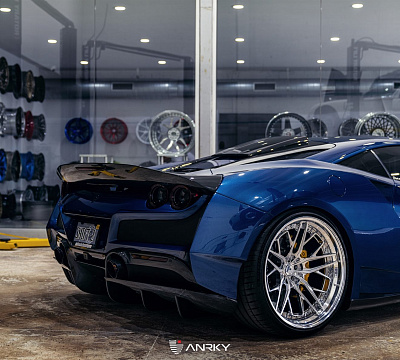 Фото дисков Anrky RS2 на Ferrari F8