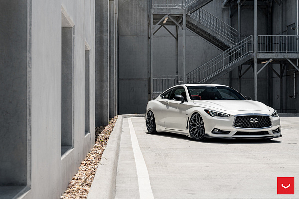 Фото дисков Vossen HF-2 Сатиновый графит на Infiniti Q60 II
