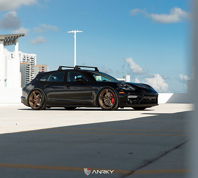 Фото дисков Anrky AN27 на Porsche Panamera III