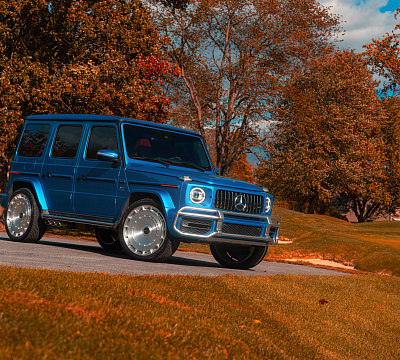 Фото дисков Vossen LC3-11 на Mercedes-Benz G-Class III