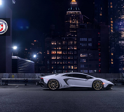Фото дисков HRE P204 на Lamborghini Aventador