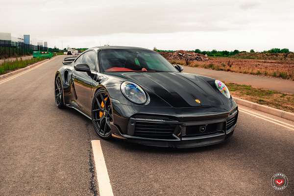Фото дисков Vossen S21-01 Черный сатин на Porsche 911 VIII