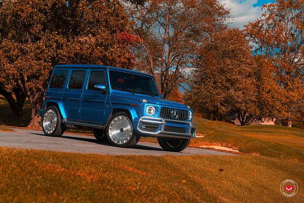 Фото дисков Vossen LC3-11 Глянцевый лак на Mercedes-Benz G-Class III