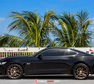 Фото дисков Vossen VFS-10 на Ford Mustang VI