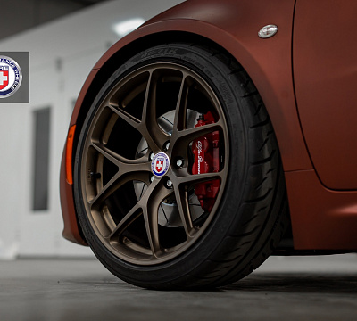 Фото дисков HRE R101 на Alfa Romeo 4c