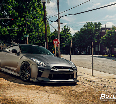 Фото дисков Vossen M-X6 на Nissan GT-R