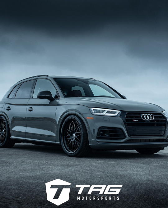 Фото дисков 540C Черный сатин на Audi Q5 (FY)