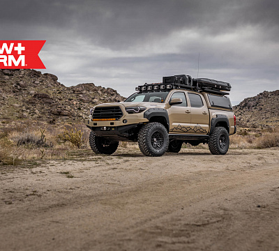 Фото дисков HRE FT1 на Toyota Tacoma III