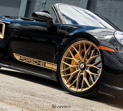 Фото дисков Anrky AN10 на Porsche 911 VIII