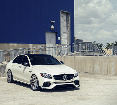 Фото дисков Vossen EVO-5R на Mercedes-Benz E-Class (W213, S213, C238)